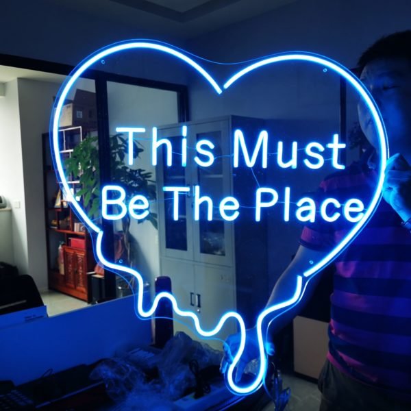 this must be the place neon sign