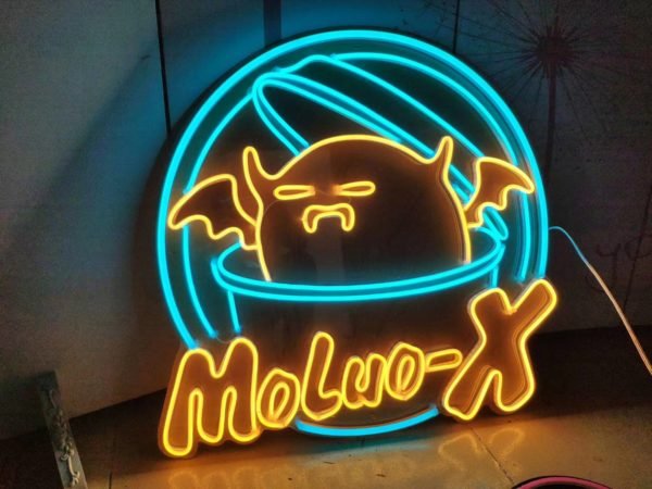 moluo-x neon sign