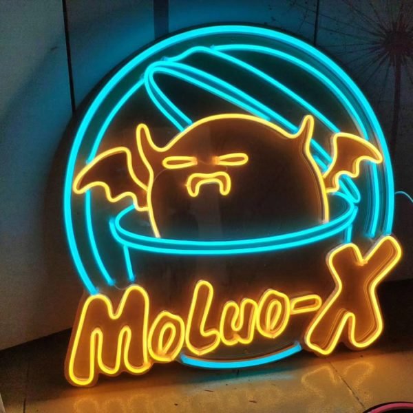 moluo-x neon sign