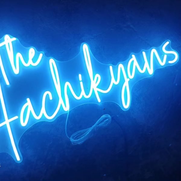 the hachikyans neon sign