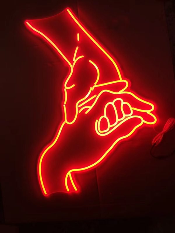together neon sign