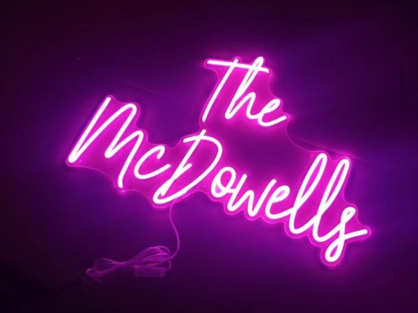 the mcdowells neon sign
