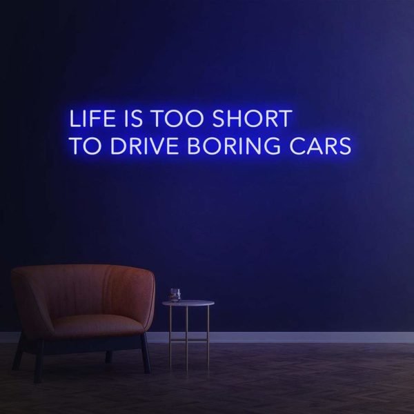 life is too short to drive boring cars