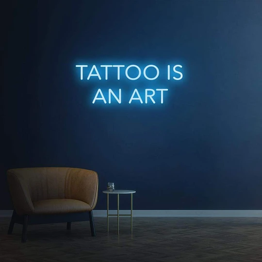 tattoo is an art neon sign