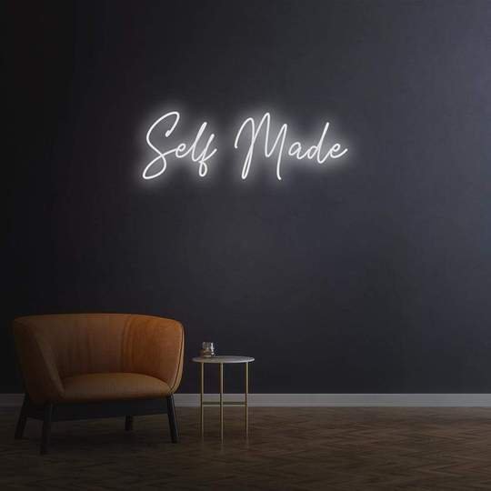 self made neon signs