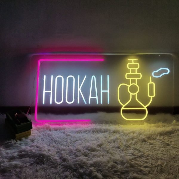 hookah neon sign