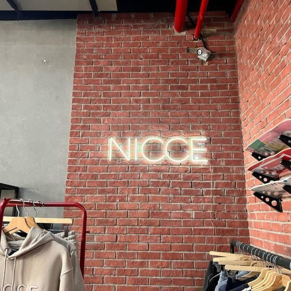 nicce neon sign