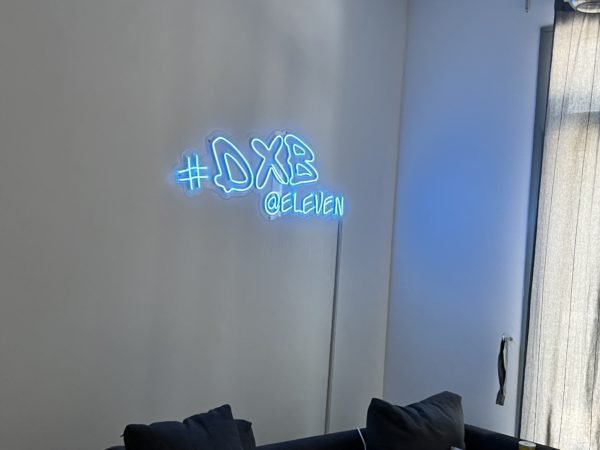 #dxb oeleven neon sign