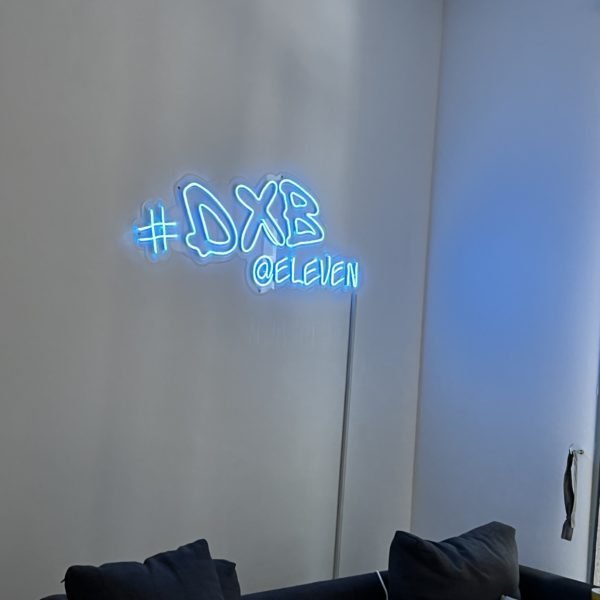 #dxb oeleven neon sign