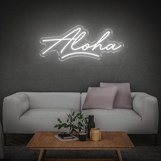 Aloha Neon sign