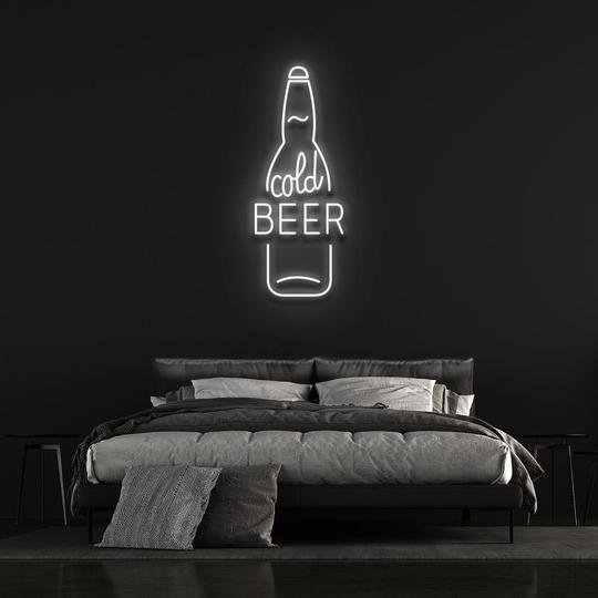 cold Beer Neon Sign